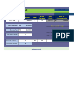 Planilha de Juros para Financiamentos