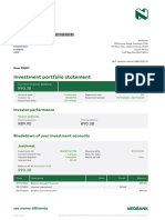 Nedbank Investment Statement - 30 Nov 2023