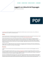 Riabilitazione Di Soggetti Con Disturbi Del Linguaggio - Aspetti Fondamentali - Manuale MSD, Versione Per I Pazienti