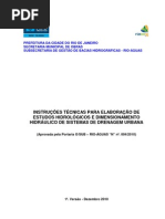 INSTRUÇÕES TÉCNICAS RIOAGUAS