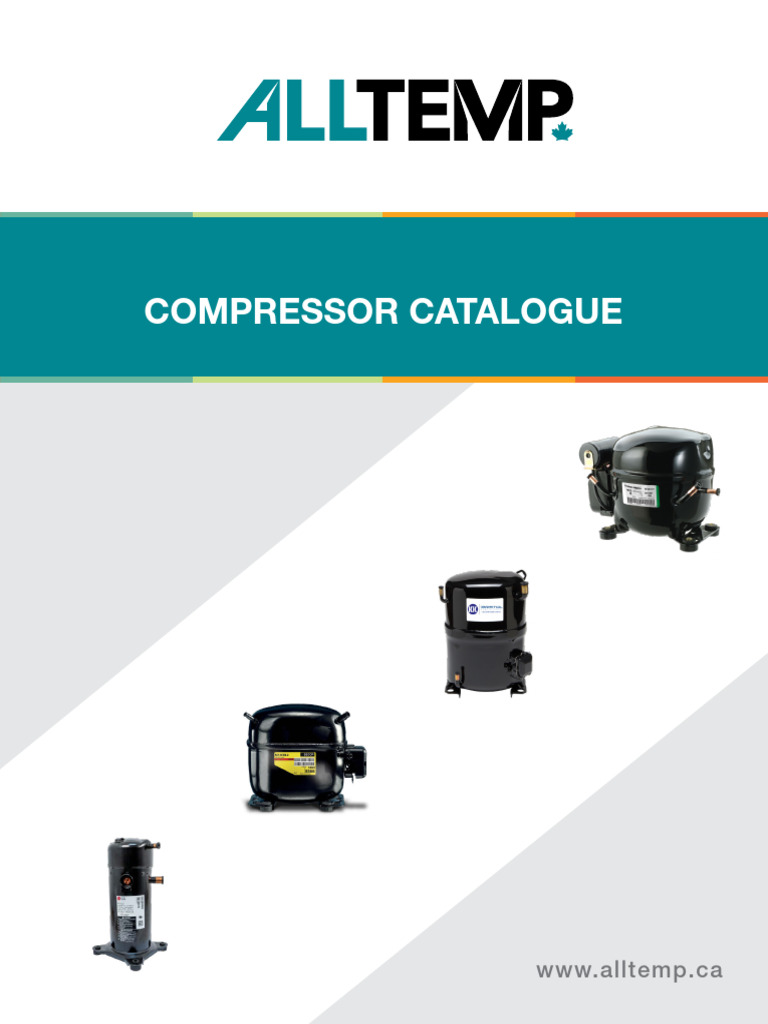 Compressor Catalogue Overview | PDF
