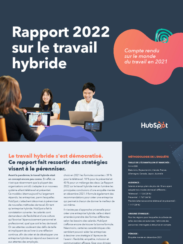 Hybrid Work Report FR PDF