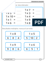 Practica 06 - Matemática 1ro Multiplicacion y Division