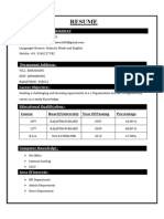 Pradeep Singh Main Resume