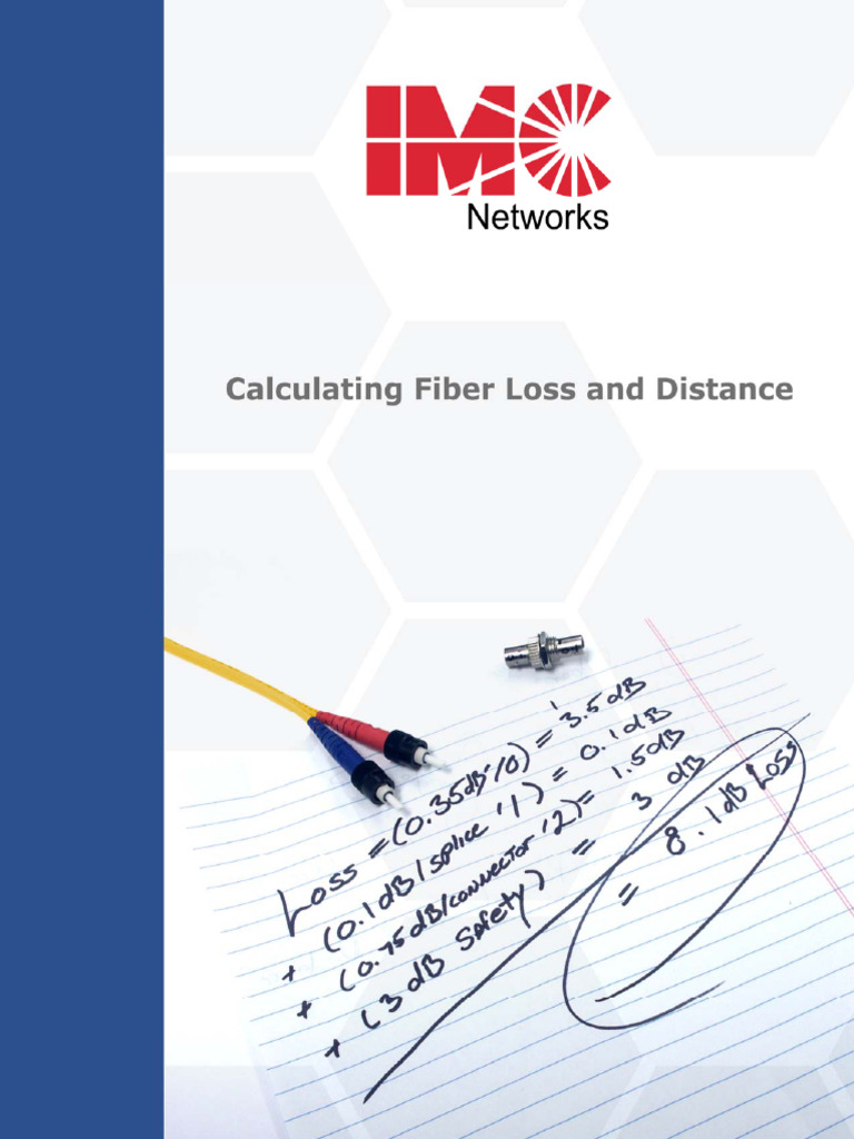 Fibre Optic Calculation | PDF | Optical Fiber | Decibel