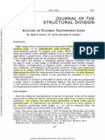 Analysis of Flexible Transmission Lines