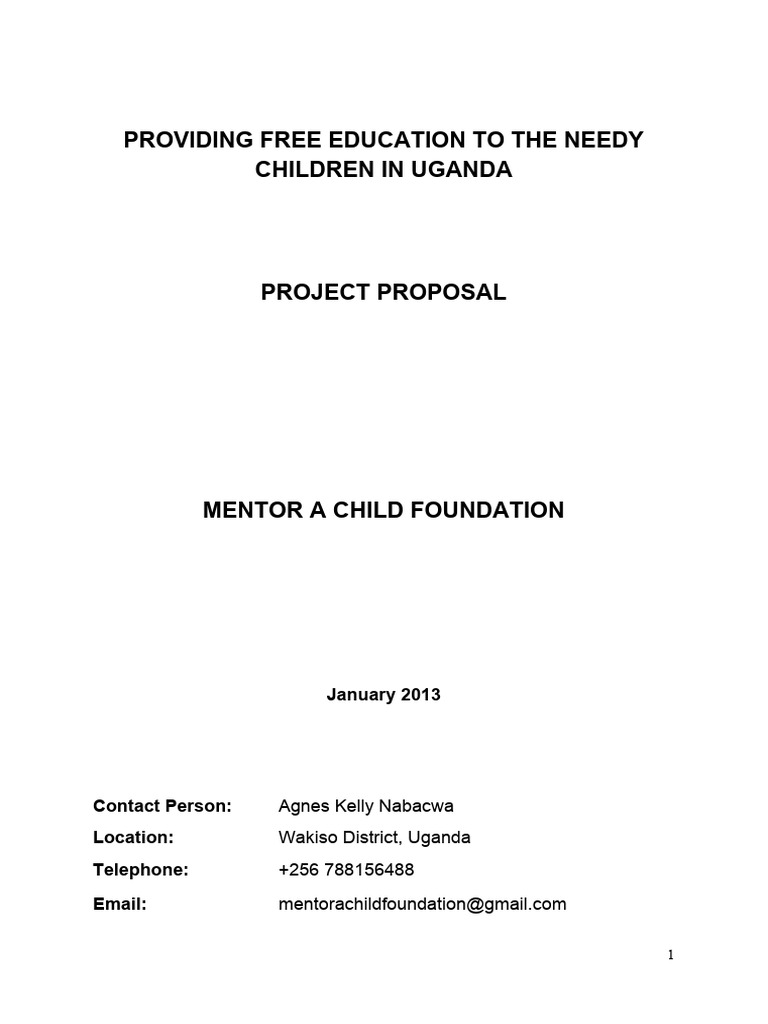 Mentor a child foundation pdf uganda lord s resistance army