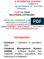 AIS Ch-4 Relational-Database