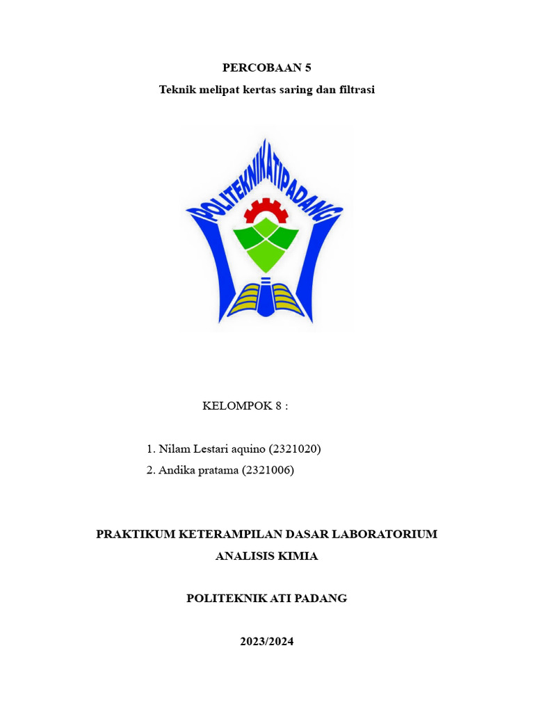 Teknik Melipat Kertas Saring untuk Filtrasi | PDF | Griya & Taman