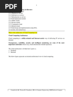 CC_Unit-2, Cloud Computing Architecture