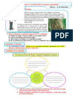 FICHA COM. Los Recursos y El Desarrollo en Nuestra Comunidad.