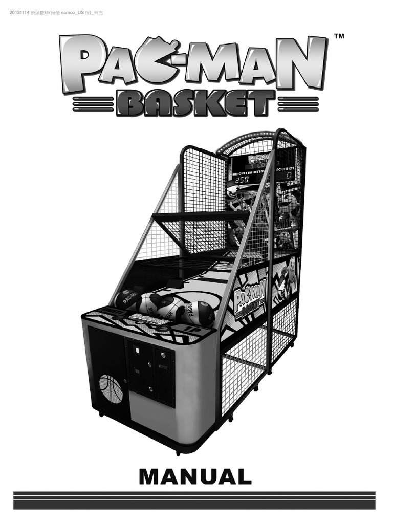 PacMan Basket Manual 2020 PDF