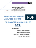 Consumer Behaviour Analysis Report On Marketing Analysis of