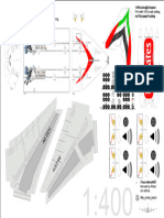 1400 Scaled Emirates SKY - A380