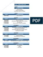 Datas Comemorativas