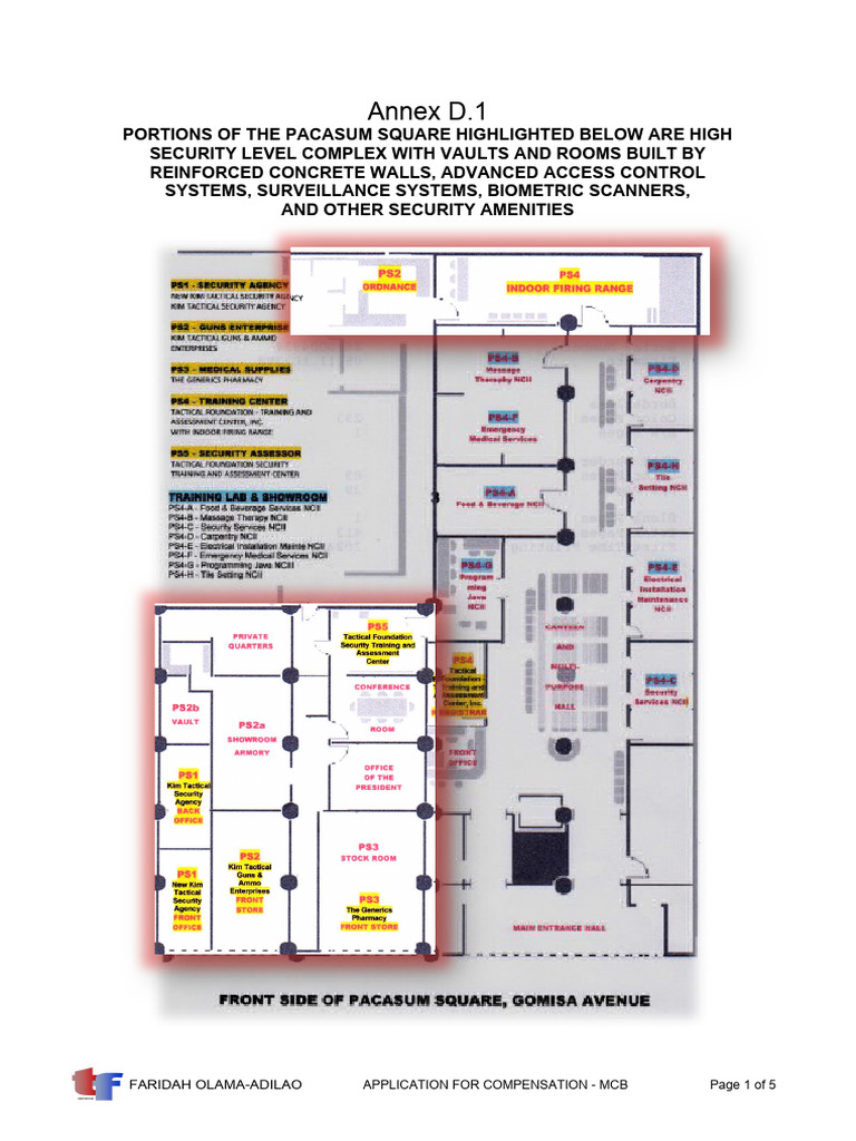 Guard House Size Specifications | PDF | Cabinetry