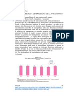 Estadisticas de Avitaminosis y Anemia