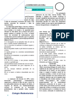 Ficha de Comunicación - Comprensión de Textos 4.º de Sec.