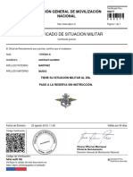 Dgmn Certificado de Situacion Militar... 989277