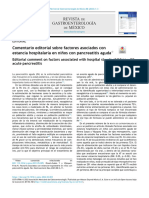 Comentario Editorial Sobre Factores Asociados Con Es - 2023 - Revista de Gastroe