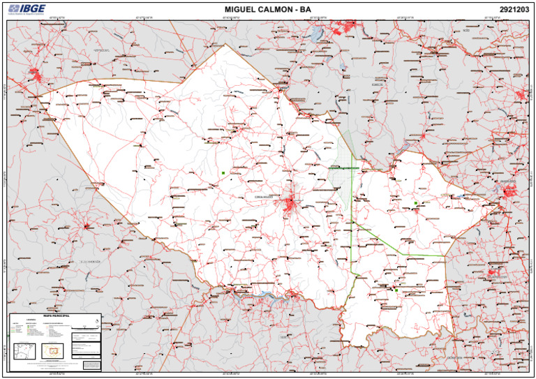 Mapa Miguel Calmon | PDF