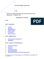 Value Added Tax Act 1998 1 - 9