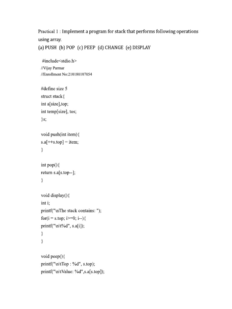 Vijay Ds Practical New | PDF