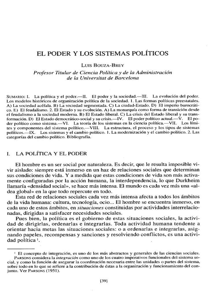 Política y Poder | PDF