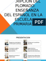 La Enseñanza Del Español en La Escuela Primaria