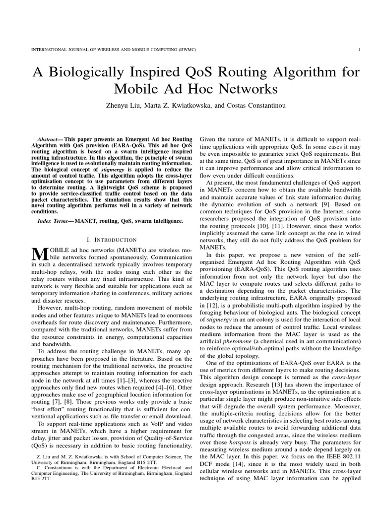Biologically Inspired | PDF | Science & Mathematics | Computers