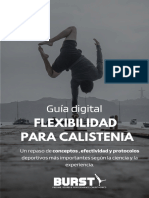eBook - Guía Para Obtener Flexibilidad en Calistenia -BURSTWORKOUT