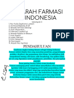 Sejarah Farmasi Di Indonesia