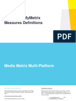 Comscore - Measures Definitions