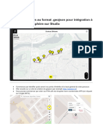 Créer Un Parcours .GEOJSON Sur Une Carte