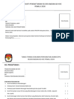 Tanda Terima Doc Pendaftaran KPPS