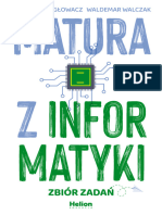 Matura Z Informatyki Zbior Zadan Przemyslaw Glowacz Waldemar Walczak Ebookpoint