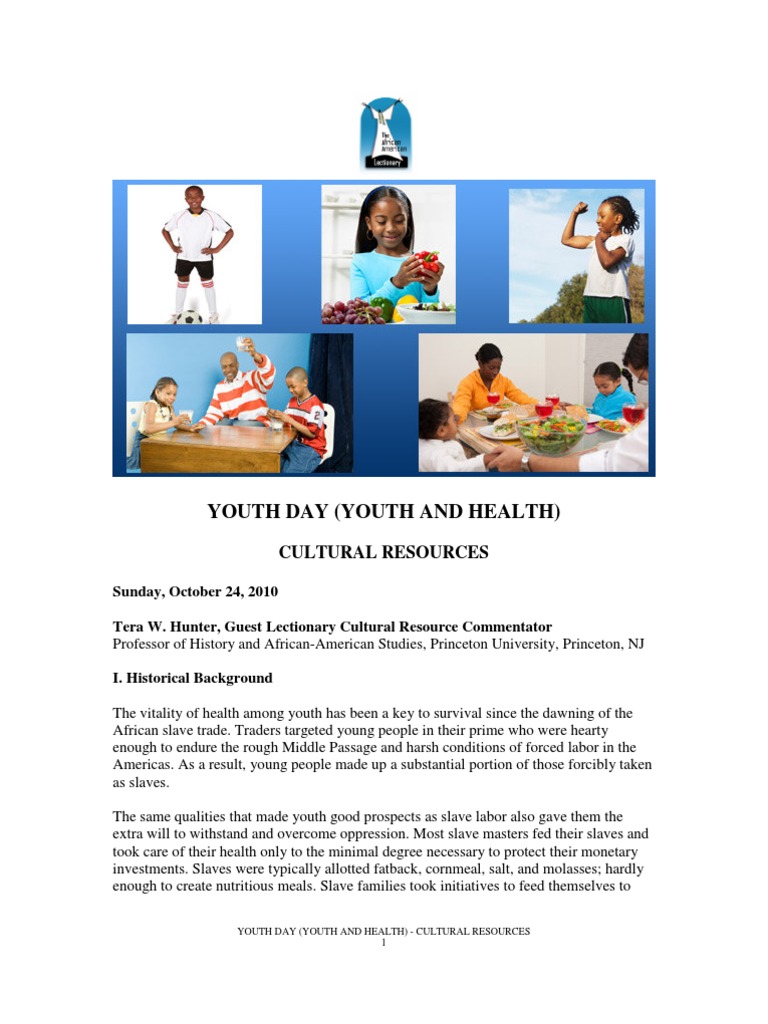 Youth Health and Cultural Resources | PDF