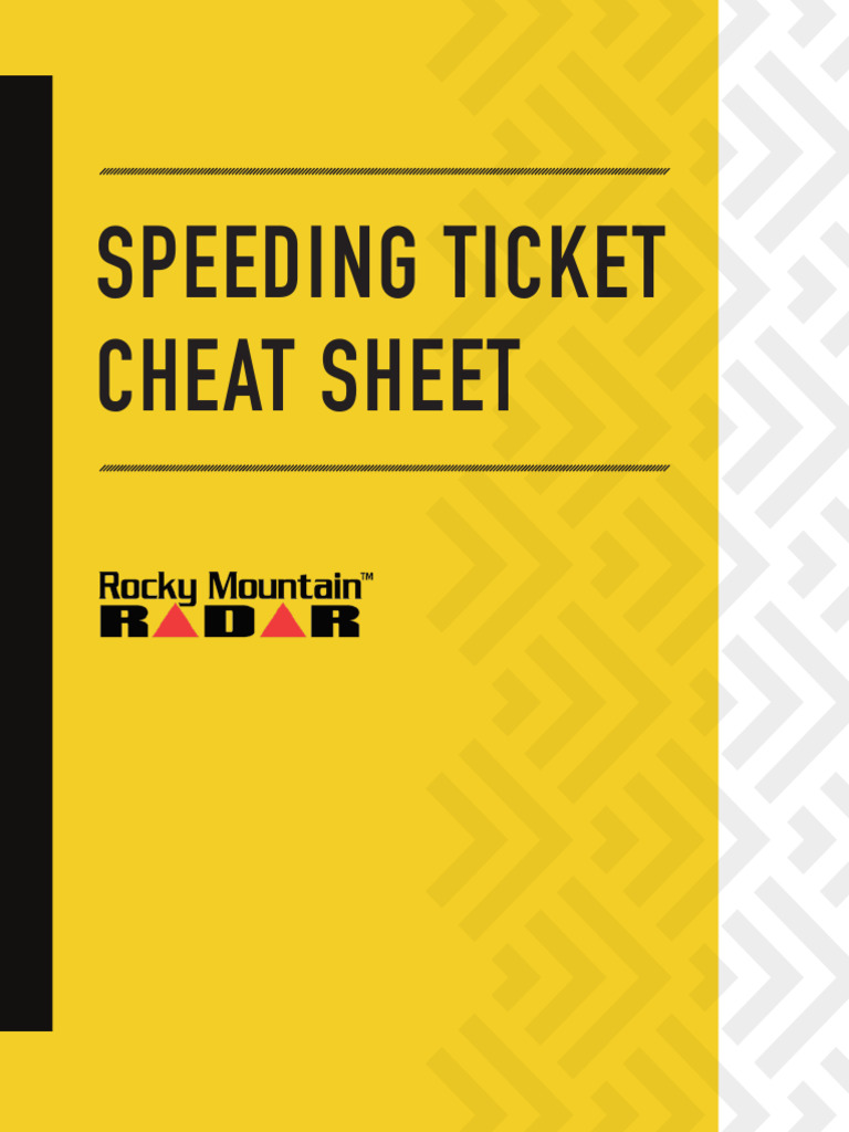 speedingticketcheatsheet PDF