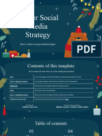 Winter Social Media Strategy by Slidesgo