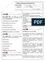 Simuladão de Revisão Literatura 1º Ano