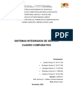 Cuadro Comparativo - Sistema Integrado