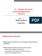 Discrete Structures Lecture 12