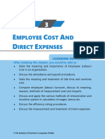 Employee Cost and Direct Exp