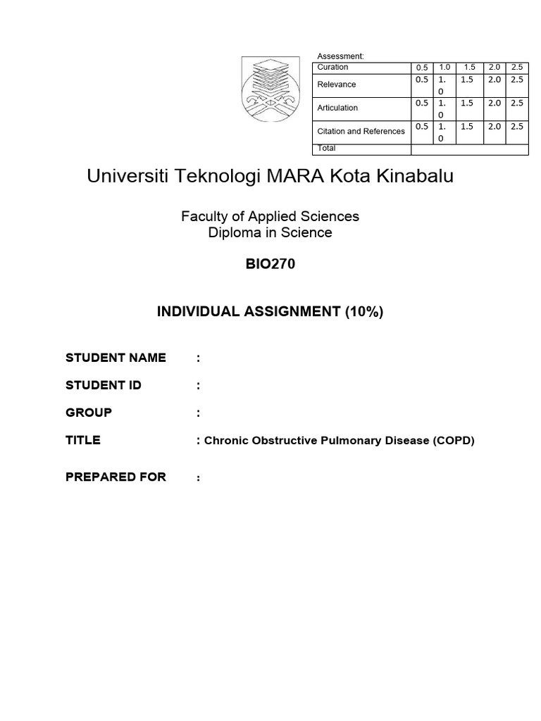 BIO270 Written Assignment | PDF