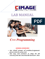 C++ Lab Manual