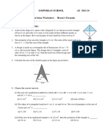Gr9 Revision Worksheet Heron's Formula