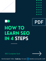 How To Learn Seo IN4: Steps