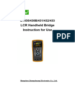 Et430 Handheld New Compact LCR Meter User Manual
