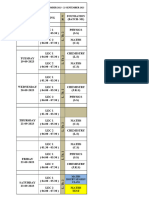 FD M1 Updated Time Table