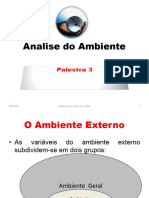 Palestra 3 - Analise Do Ambiente